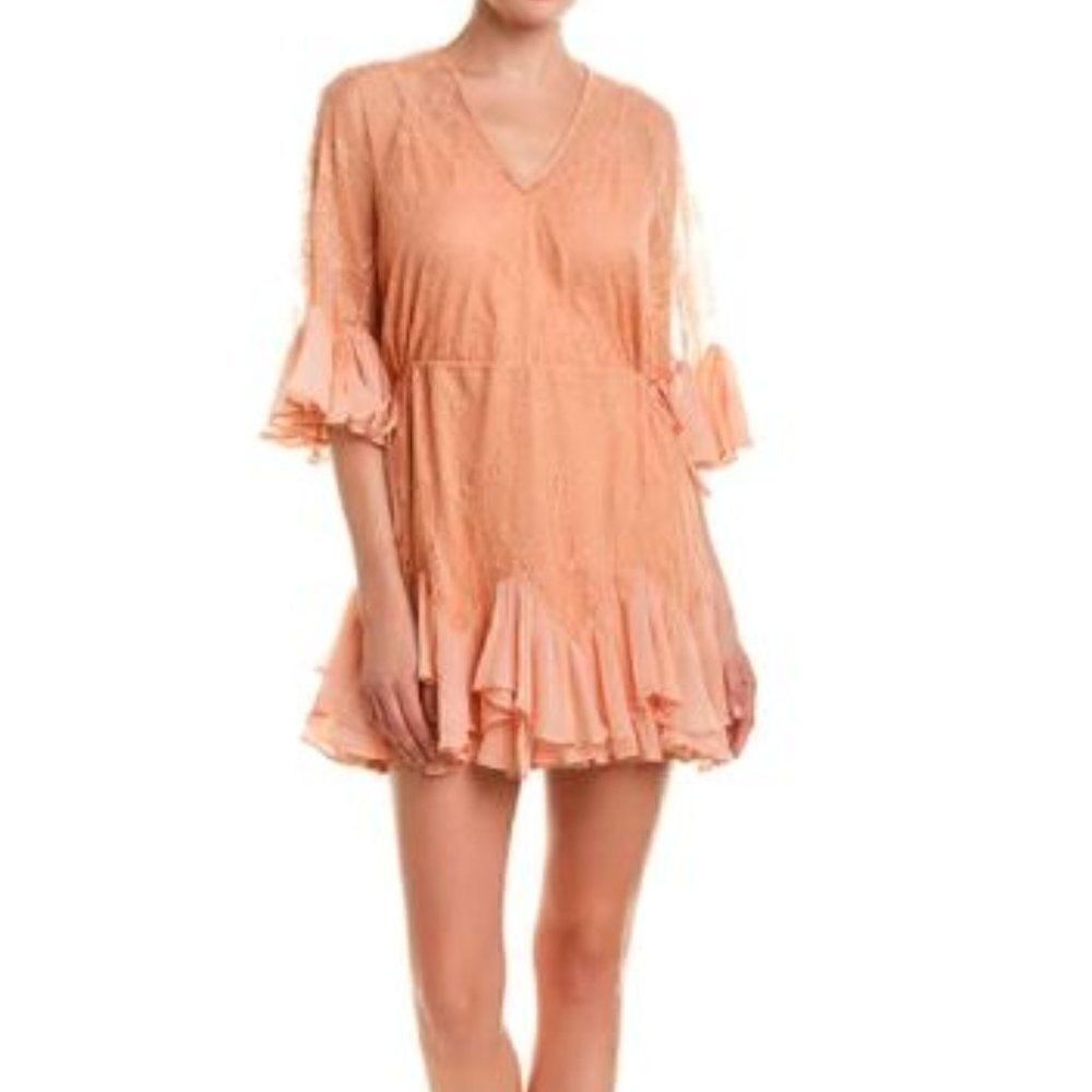 Stevie May Lace Arid Dreams Mini Shift Dress